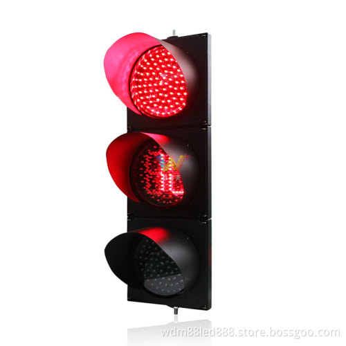 Wide Voltage Range 3 Aspect LED Traffic Light